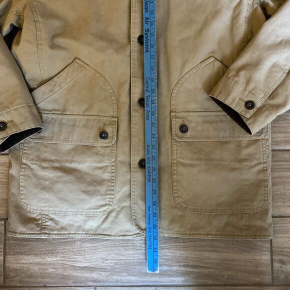 Orvis Jacket Mens Hunting Utility Field Chore Barn Coat Corduroy Collar Large - Picture 3 of 8